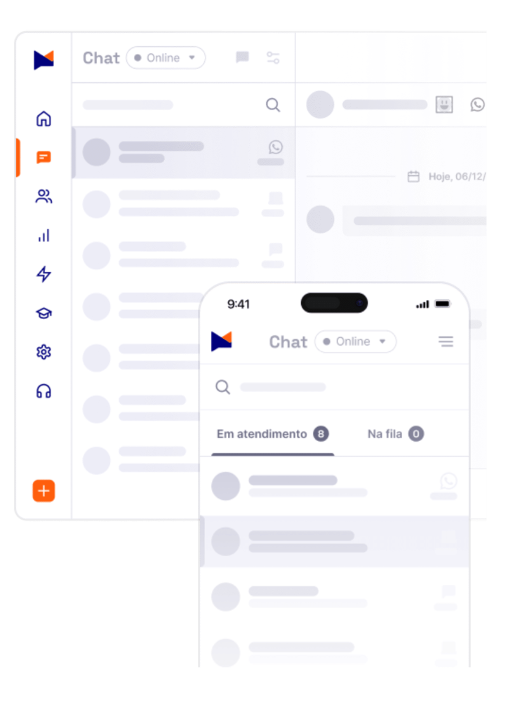 uma captura de tela de uma página da web com um botão de bate-papo